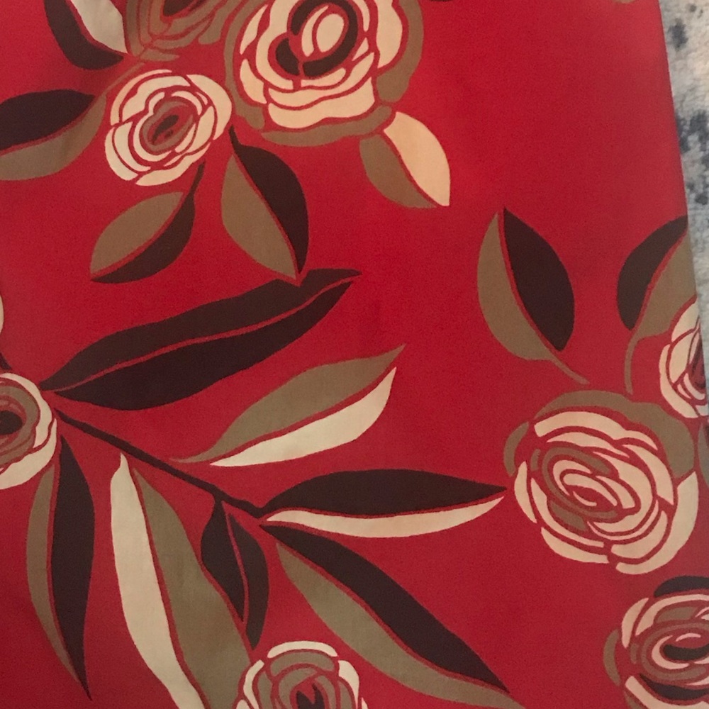 ❌SOLD❌Tropical Print NY&Co Dress Size 4/6 - Picture 5 of 7